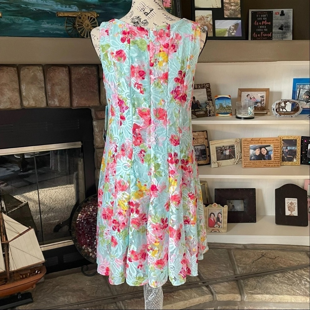R&K Floral Pastel Midi Dress - Picture 4 of 10